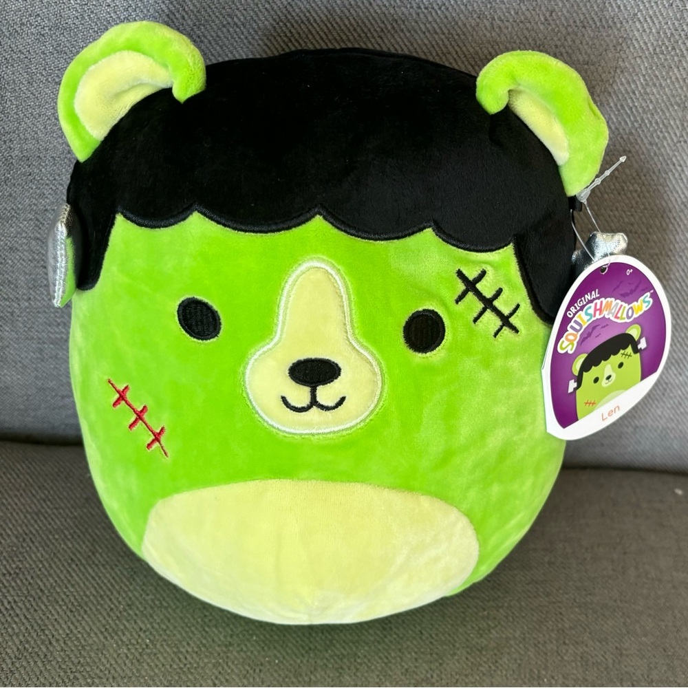 Squishmallows Len 6” Frankenstein Plush nwt
